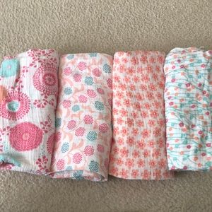 Aden and anais and tea collection muslin swaddles
